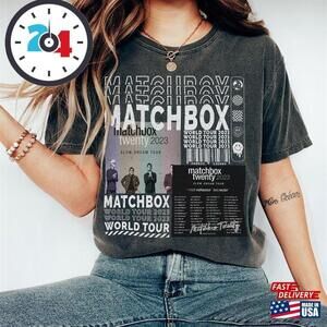 Matchbox Twenty Music Shirt Y2K  20 Summer  Tour Album T-Shirt